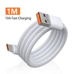 10a Type C Câble De Charge Rapide Pour Huawei Mate 40 50 Téléphone Portable 120w Usb-C Téléphone Data Rette Pour Xiaomi Samsung Oneplus Poco - Type 1m