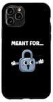 Coque pour iPhone 11 Pro Lock And Key Matching Couple Outfits