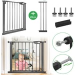 Aufun - Barrière de Sécurité pour enfants, Extensible, Barrière de Pression Sans Perçage, Grilles de Porte Barrières pour Bébé et Chiens, Porte de