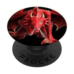 Fire Dragon Pop Socket for Phone PopSockets Kickstand Dragon PopSockets Adhesive PopGrip