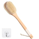 Blendura Brosse Dos Douche Long Manche, Brosse Dos Brosse Douche Brosse Douche Dos Exfoliante Brosse Douche Corps, Utilisation Humide et Sèche Brosse Corps, 43 cm Longueur