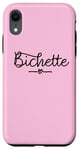 Coque pour iPhone XR Bichette surnom cadeau fille femme couple Saint-Valentin