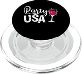 Party in the USA with Wine PopSockets PopGrip for MagSafe