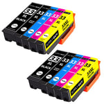 Supply Guy 10 ink cartridges compatible with Epson 33XL Multipack for Expression Premium XP530 XP540 XP630 XP635 XP640 XP645 XP7100 XP830 XP900