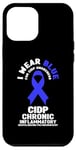 Coque pour iPhone 12 Pro Max Bleu pour la polyneuropathie démyélinisante inflammatoire chronique