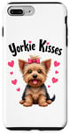 Coque pour iPhone 7 Plus/8 Plus Yorkie Kisses - Adorable Yorkshire Terrier Maman Amoureux des Chiens Papa