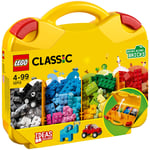 LEGO 10713 Classic Creative Suitcase 213 Piece Brick Box Starter Set for Ages 4+