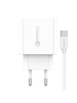 Foneng Fast charger 1x USB EU46 QC 3.0+ USB Type C cable