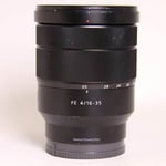 Sony Used FE 16-35mm f/4 Vario-Tessar T* ZA OSS Lens