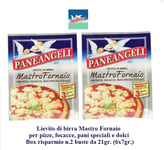 Dry Yeast Paneangeli Master Baker Pizza Bread Focaccia Box 2X 21gr