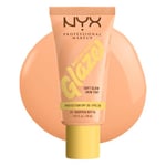 NYX Professional Makeup - Fond de Teint Hydratant SPF30 - Tenue Longue Durée Jusqu'à 12h - 93% d'Ingrédients Soin - Formule Vegan - Buttermelt Glaze Tint - Teinte : Whipped Butta - 30ml