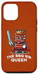 Coque pour iPhone 12/12 Pro BBQ Rib Queen Ribs Funny Barbeque Ribs Lovers Grilling Saying