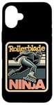 Coque pour iPhone 16 Plus Rollerblade Ninja ||--