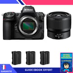 Nikon Z8 + Z MC 50mm f/2.8 Macro + 3 Nikon EN-EL15c + Ebook 'Devenez Un Super Photographe' - Hybride Nikon