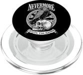 Nevermore Quoth The Raven Gothic Edgar Allan Poe PopSockets PopGrip pour MagSafe