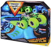 Monster Jam Champ Ramp Grave Digger Truck Playset