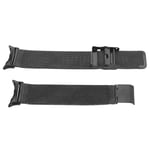 (Black)Magnetic Mesh Loop Bands For Google Pixel Watch Band Metal Adjust XTT