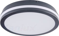 Kanlux Plafoniera Led-Taklampe Med Bevegelsessensor Beno 24W Nw-O-Se Gr 1920Lm 4000K Ip54 33345