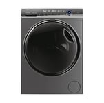 Haier HW100-BD14979S8U1 Freestanding Washing Machine, 10kg Load, 1400RPM, Graphite [Energy Class A]