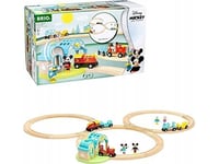 Brio World Mickey Mouse Tretogsett - Tretogsett Inkludert Togstasjon (32292)