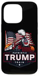 Coque pour iPhone 13 Pro Trump Train Patriotic Trump 2024 T-shirt pour homme et femme fille