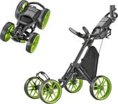 Compact Golf Trolley Click Folding Lightweight Push Cart Caddy Buggy 36 Hole