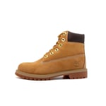 Timberland Boys 6In Prem Wp 7131 Boots - Tan material_real_leather - Size UK 4.5