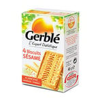 Gerble Biscuits diététiques Sésame - boîte de 4 paquet 18 x 46 grammes