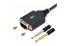 StarTech.com 1ft (30cm) USB to Serial Adapter Cable, COM Retention, RS232 - USB / seriell kabel - USB till DB-9 - 30.5 cm