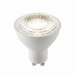 7W SMD LED GU10 Bulb – Dimmable 4000k Lamp – Energy Saving Light Bulb - 550 Lumen GU10 Spot – 60 Degree Wide Beam Angle – 75W Halogen Equivalent - 25000 Hours - Cool White