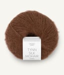 3073 Tynn Silk Mohair Sjokolade