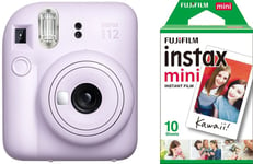 Fujifilm Instax Mini 12, lila lila + kalvo