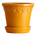 Bergs Potter - Københavner Yellow Amber 18 cm - Krukor - Steffen Berg - Gul