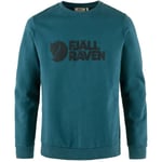 FJALLRAVEN Logo Sweater M - Bleu taille 2025