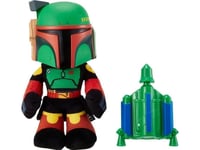 Star Wars Boba Fett-Mjukisfigur Med Röstförvrängare, 3 År, Aaa, Batterier Medföljer