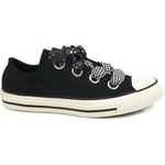 Chaussures Converse  C.T. All Star Big Eyelet Ox Black White 560978C