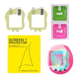 2 sets Transparent Screen Protector Film for Tamagotchi Uni LCD Screen