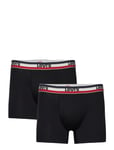 Levis Men Sprtswr Logo Boxer Brief Boxerkalsonger Black Levi´s