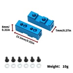 Aluminum Alloy Servo Mount 54587 Set RC Car Parts for Tamiya G601/GF01/WR02