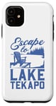 Coque pour iPhone 11 Je m'enfuis vers le lac Tekapo