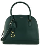 Radley Handbag Dark Green Medium Zip Top Multiway Satchel Bag Anchor Mews Laurel