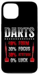 iPhone 13 Darts Vintage Darts 40% Form 30% Focus 30% Attitude 0% Luck Case