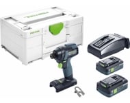 Visseuse à chocs sans fil TID 18-Basic FESTOOL - 2 batterie, chargeur - en Systainer3 - 576482