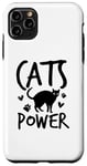 Coque pour iPhone 11 Pro Max Cats Power - Amoureux des chats