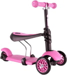 Y-Volution Glider 3 in 1 Scooter Pink