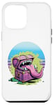 iPhone 12 Pro Max Monster chest sharp teeth long tongue horror fantasy monster Case