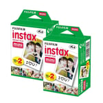 Fujifilm Instax Mini Film Bundle Pack (40 Shots)