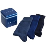 Falke Strumpor 3P Happy Socks Gift Box Marin/Blå Strl 43/46 Herr