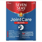 Seven Seas JointCare Active Glucosamine Omega-3 Chondroitin, 30 Caps Long Expiry
