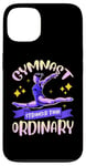 Coque pour iPhone 13 Barres de gymnastique pour fille - Train solide - Faisceau rabattable